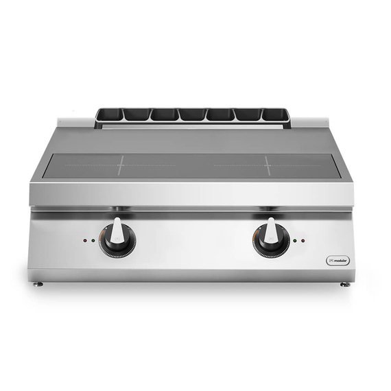 Induction plate, 2 horizontal cooking zones, top R70/80INDH/T ROC700