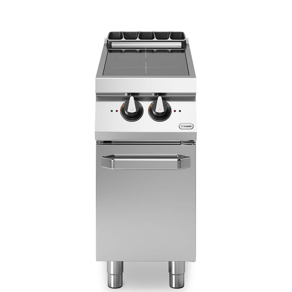 Induction plate, 2 cooking zones, on cabinet with door R70/40IND/P ROC700