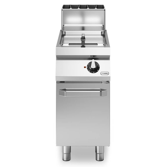 Φριτέζα αερίου 1x21L ελεύθ. δεξαμ. 19kW σε βάση με πόρτα R90/40FRGL/1V21/P ROC900