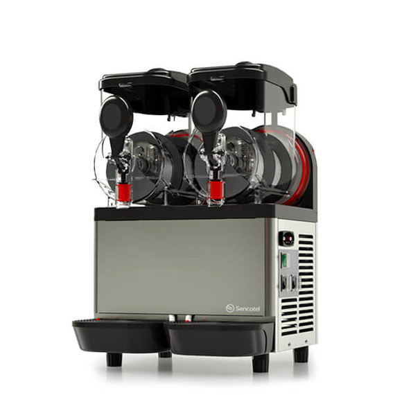 Slush granita machine 2x5L Sencotel Compact 2