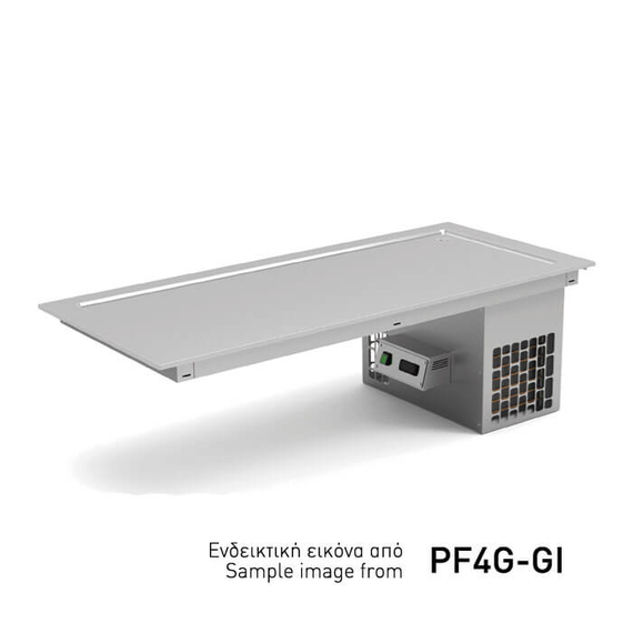 Refrigerated drop-in cold plate 6 GN-1/1 PF6G-GI